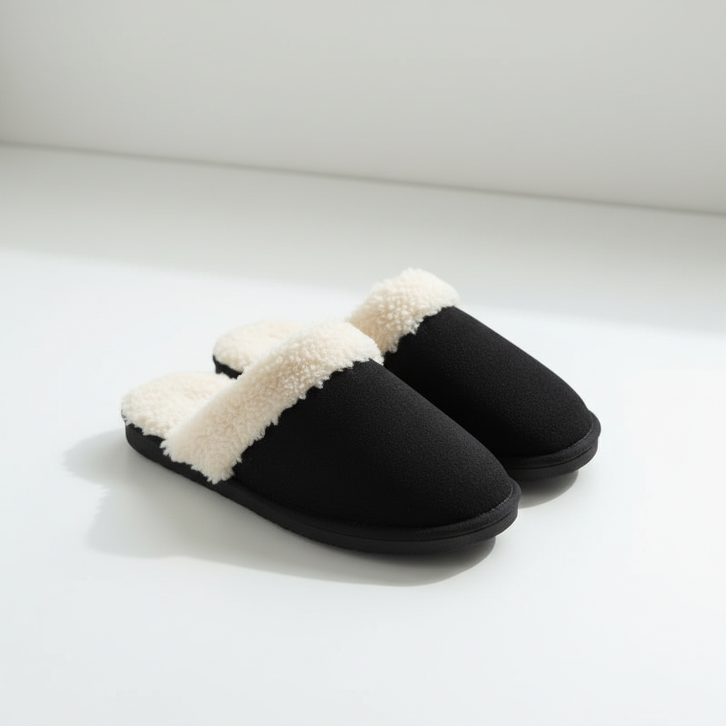 Black Slippers